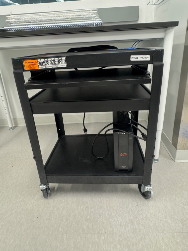 Image of Underdesk Rolling Computer Table